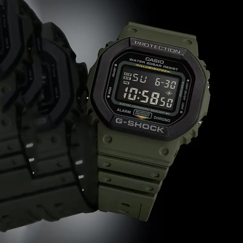 Casio G-Shock 5600 Series Digital Men’s Watch- DW-5610SU-3DR